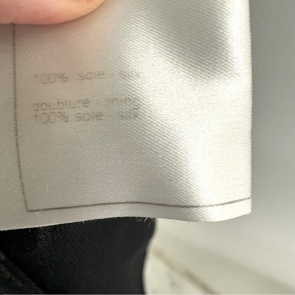 Chanel Spring 1998 Black and White Silk Dress, FR40/US8 - Picture 15 of 16